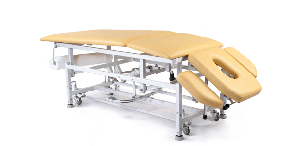 Stół do masażu 5 segmentowy SM-2H-Ł z hydrauliczną zmianą wysokości leżyska (łamany)