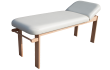 Drewniany stół rehabilitacyjny SR-F spa z regulowanym zagłówkiem